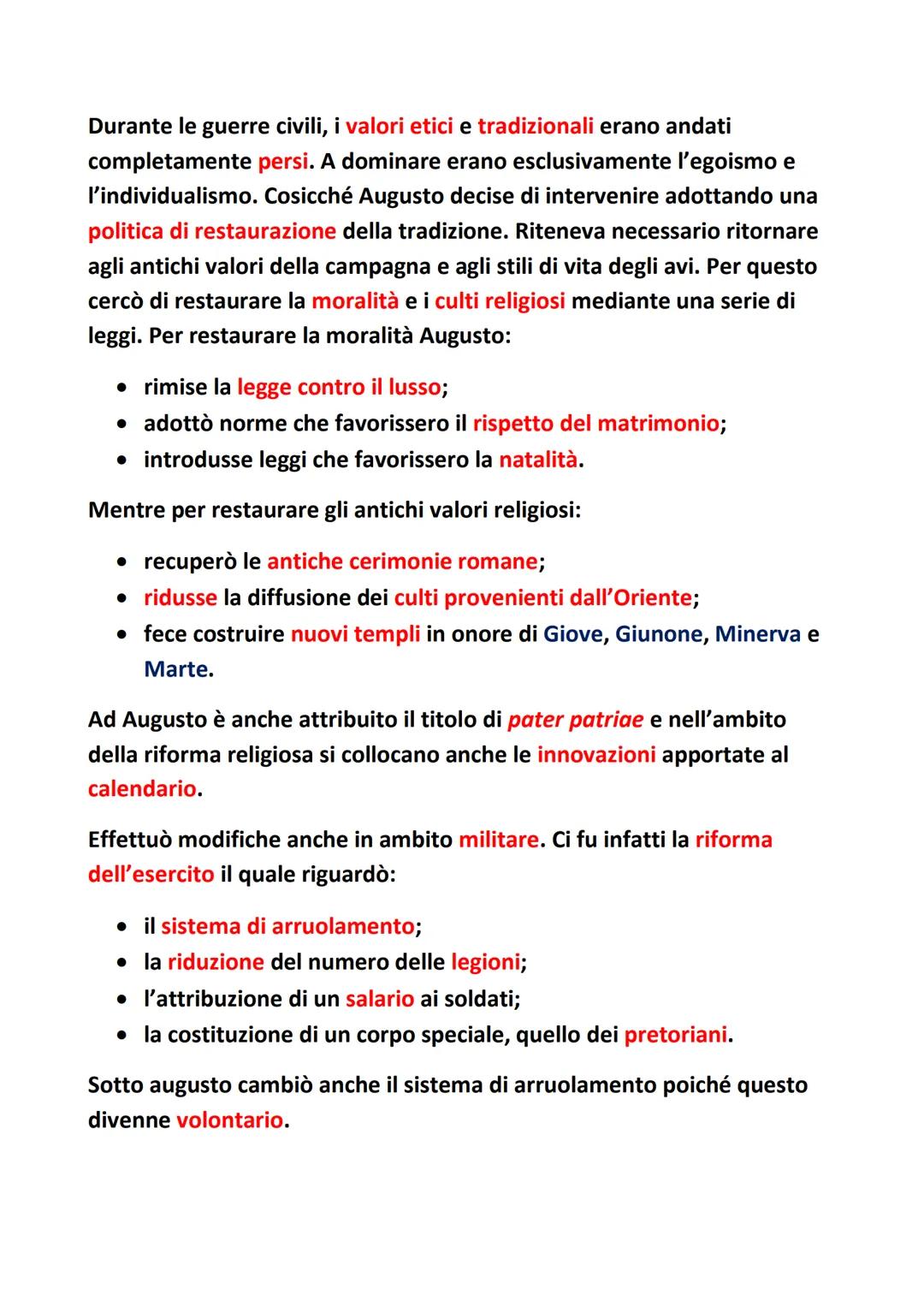 L'età di Augusto
E' detta "età augustea" il periodo successiva alla battaglia di Azio, che
vide scontrarsi Ottaviano e Marco Antonio.
Morto 