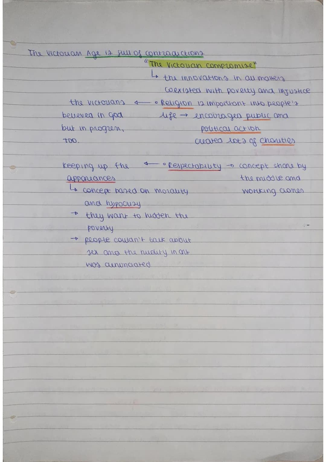 Understanding the Victorian Compromise in English Literature
