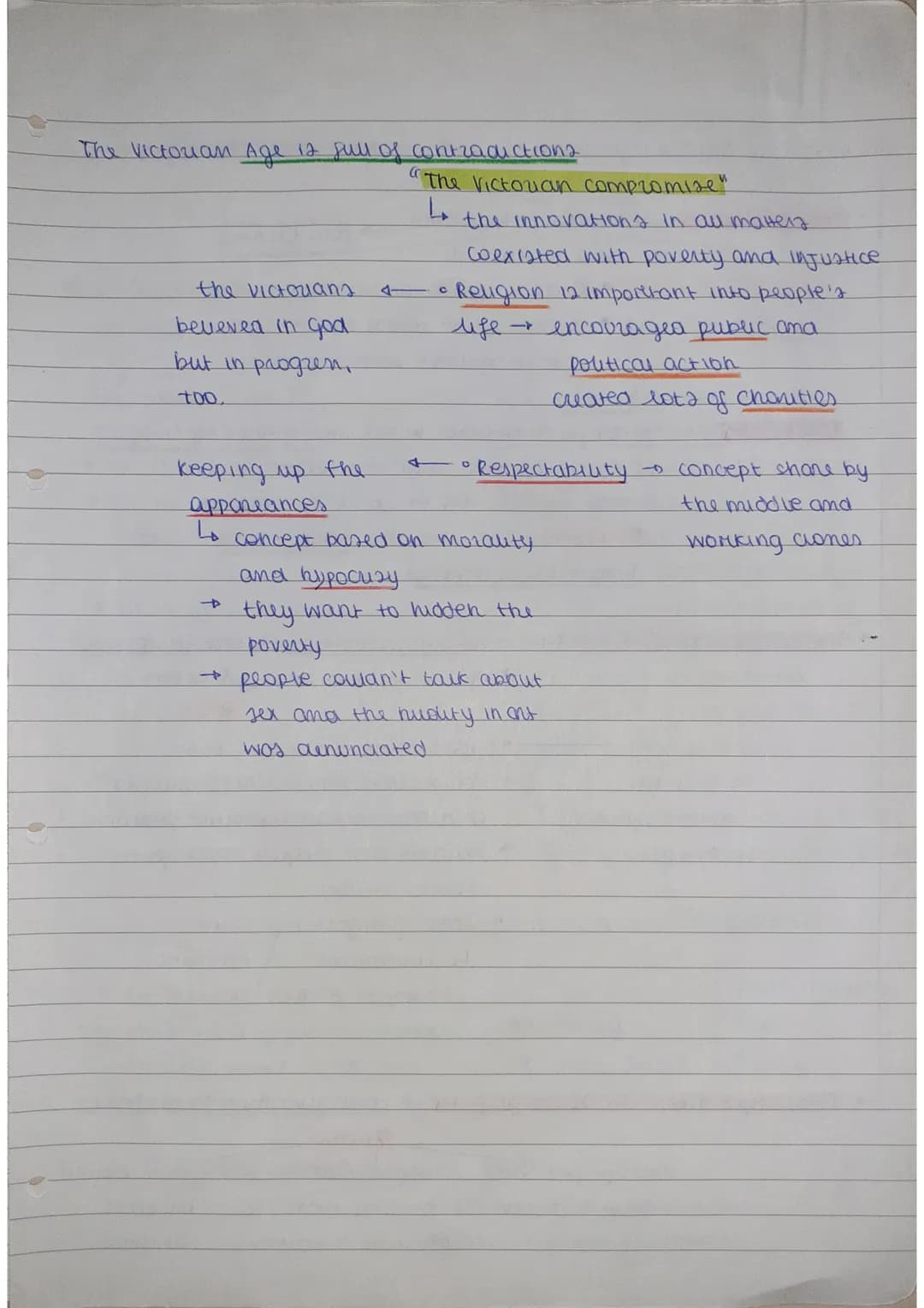 
<p>The Victorian Age was a complex and contradictory era in English history, characterized by a number of unique characteristics and societ