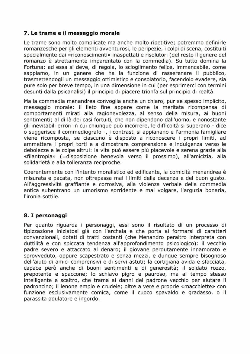La commedia greca
1. Differenze tre tragedia e commedia
La parola «comico» ha in italiano due significati: «proprio della commedia» e
«che f