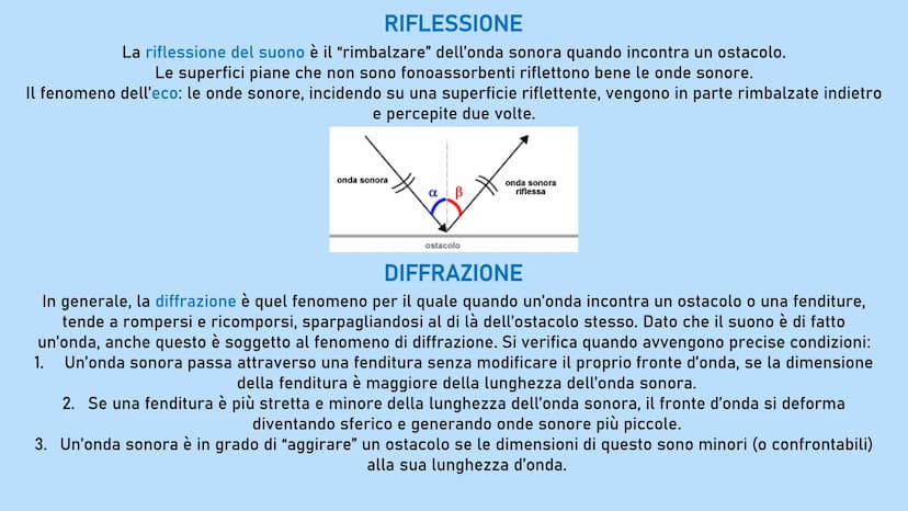 LE ONDE
Un' onda è una perturbazione che si propaga trasportando energia e quantità di moto, ma non materia.
Quando un'onda si propaga in un