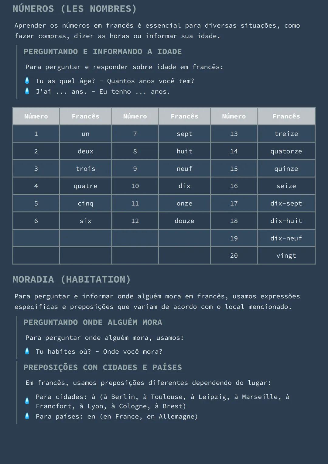# FRANCÊS BÁSICO PARA INICIANTES

## A CIDADE (LA VILLE)

No francês, os lugares na cidade são nomeados com artigos definidos (le,
la, l'). 