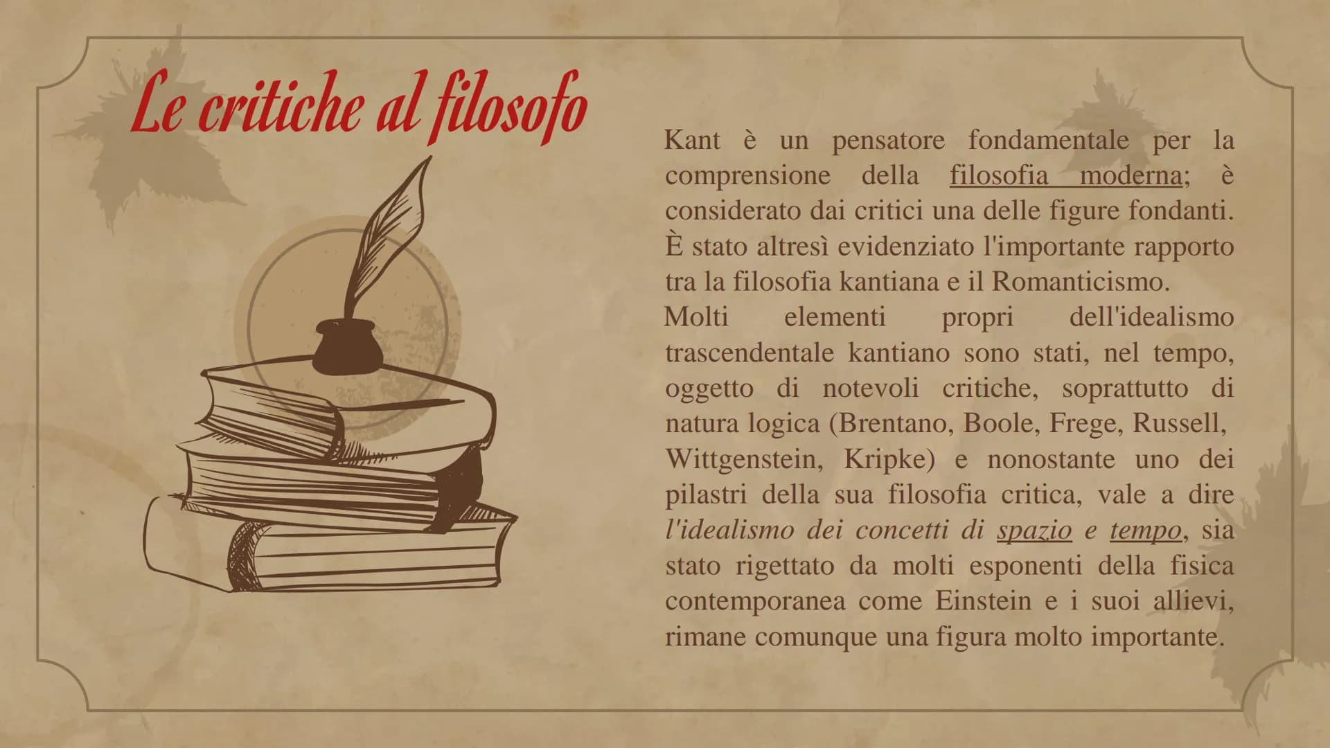 Immanuel Kant
(Königsberg, 22 aprile 1724 - Königsberg, 12 febbraio 1804)
CA Il filosofo
Fu il più significativo esponente
dell'Illuminismo 
