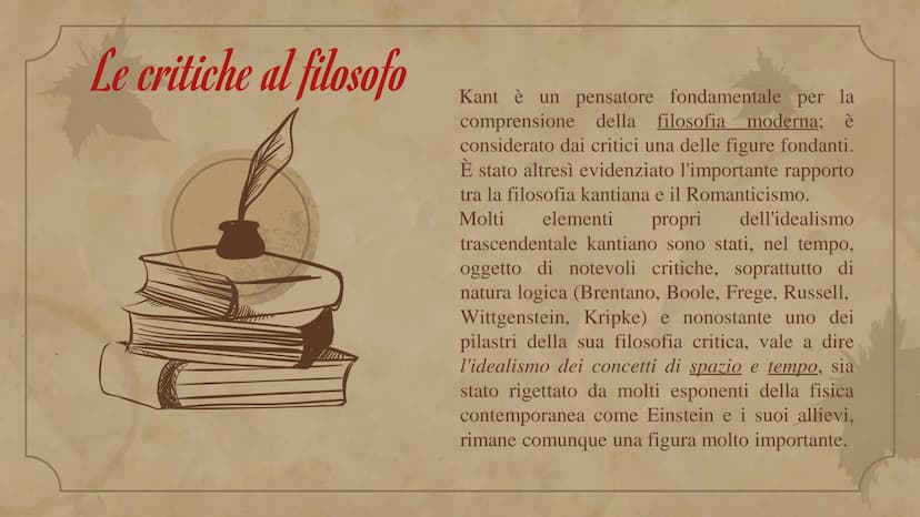 Immanuel Kant
(Königsberg, 22 aprile 1724 - Königsberg, 12 febbraio 1804)
CA Il filosofo
Fu il più significativo esponente
dell'Illuminismo 