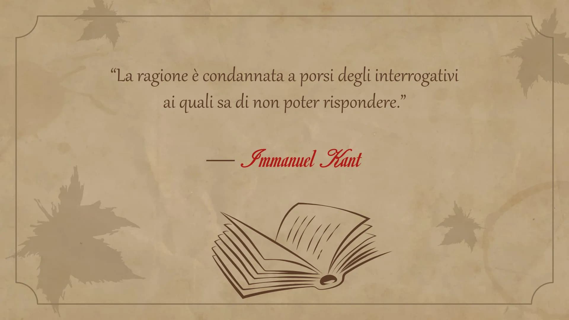 Immanuel Kant
(Königsberg, 22 aprile 1724 - Königsberg, 12 febbraio 1804)
CA Il filosofo
Fu il più significativo esponente
dell'Illuminismo 