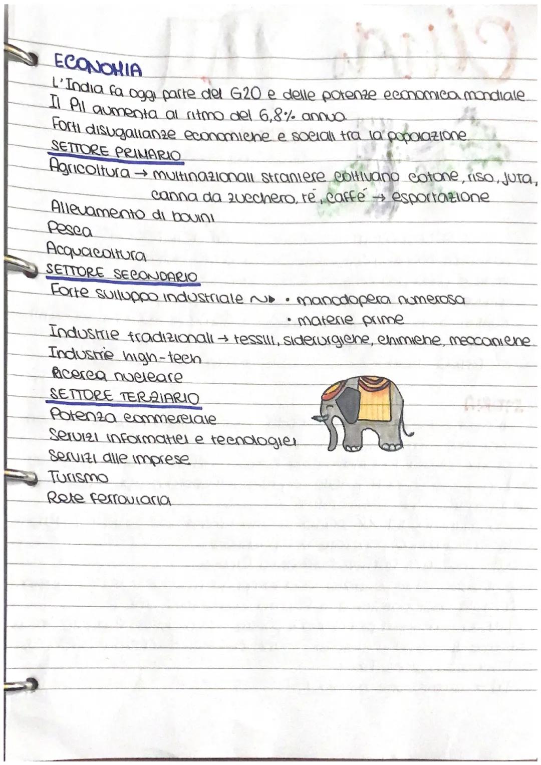 # India

TERRITORIO
L'India è una grande penisola di forma triangolare che si estende
nell'Oceano Indiano, dividendolo in Mare Arabico a ove