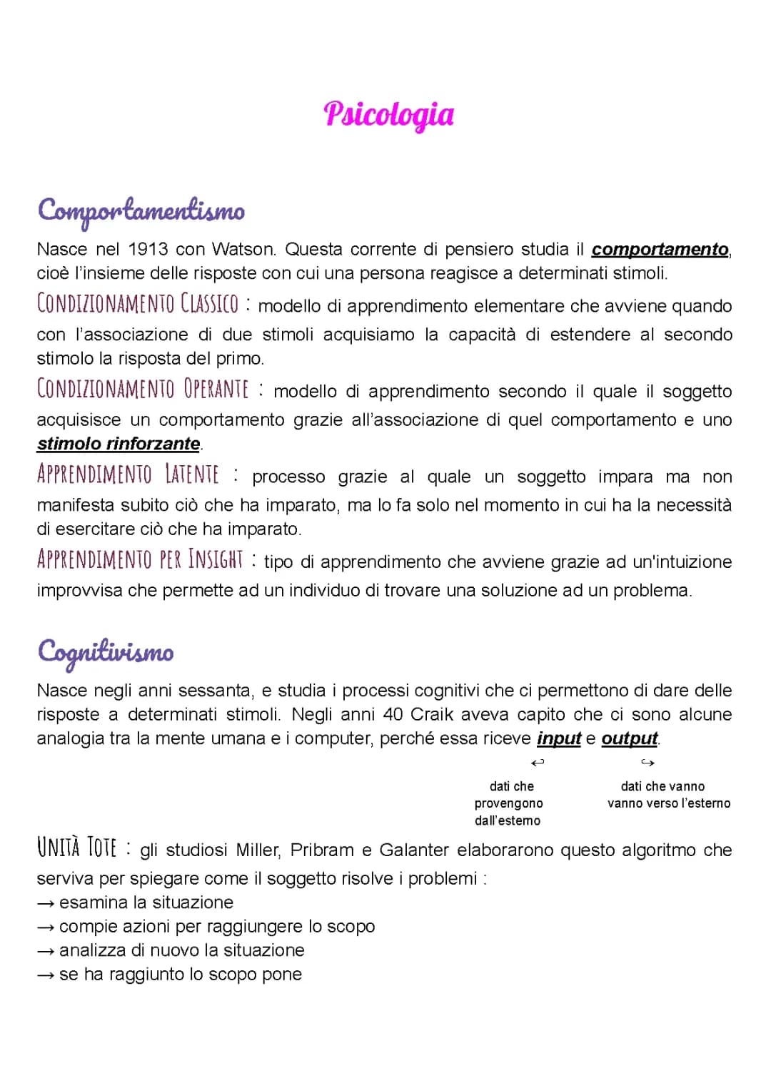 Psicologia, Piaget e Vygotskij