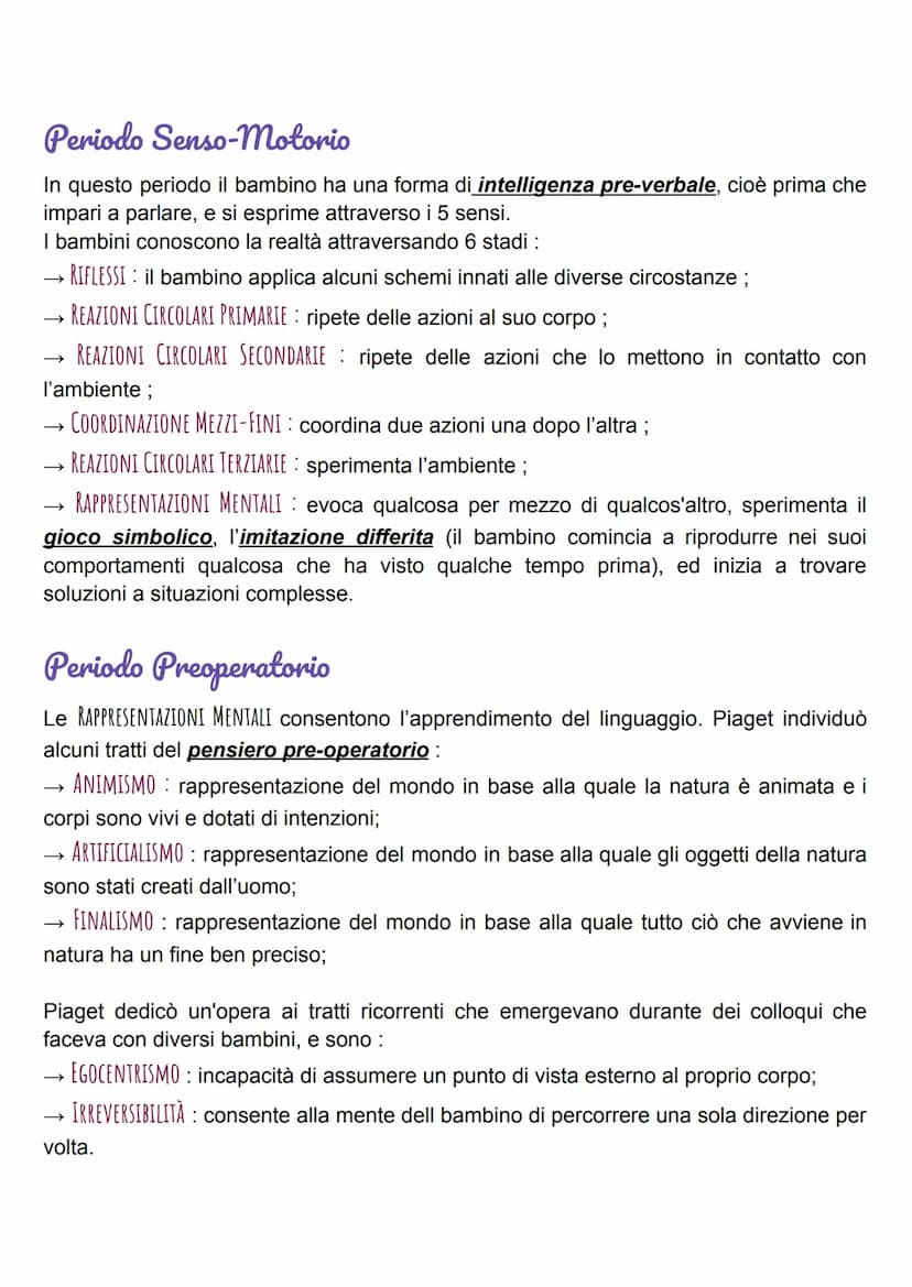 Psicologia
Comportamentismo
Nasce nel 1913 con Watson. Questa corrente di pensiero studia il comportamento,
cioè l'insieme delle risposte co