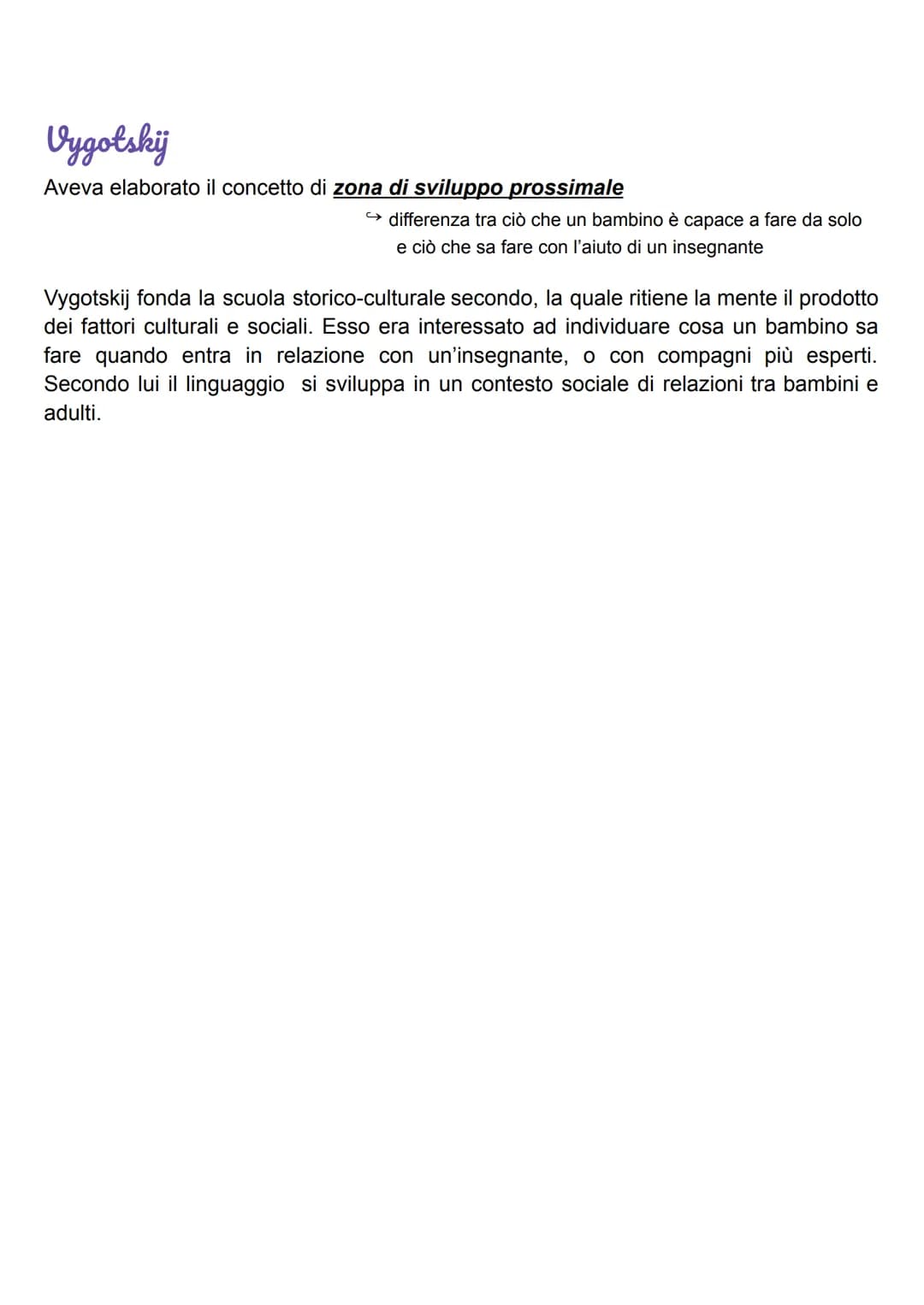 Psicologia
Comportamentismo
Nasce nel 1913 con Watson. Questa corrente di pensiero studia il comportamento,
cioè l'insieme delle risposte co