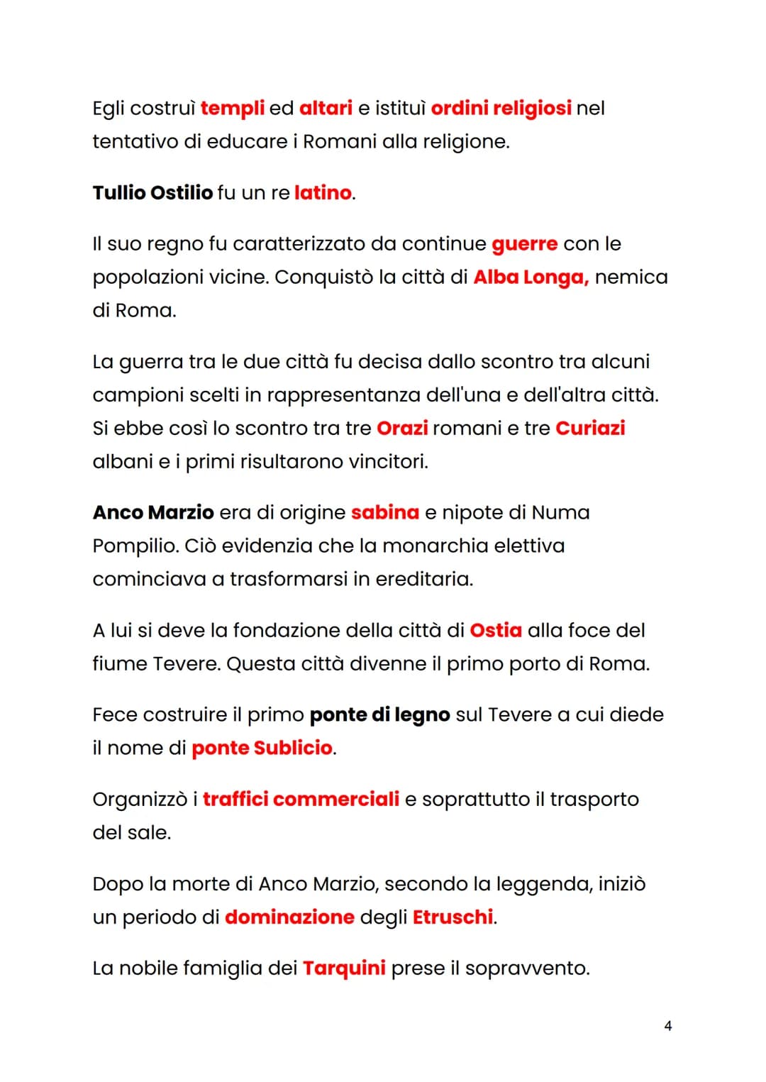 ROMA NEL PERIODO MONARCHICO
La prima forma di governo della storia di Roma fu la
monarchia.
Si trattava di una monarchia non ereditaria, ma 