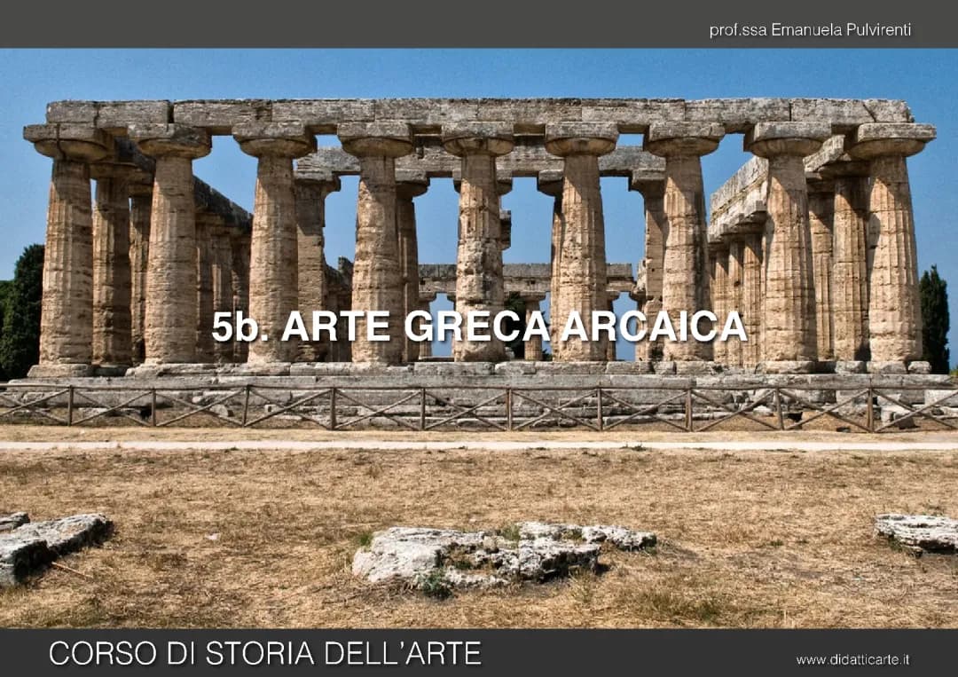 Arte greca arcaica 