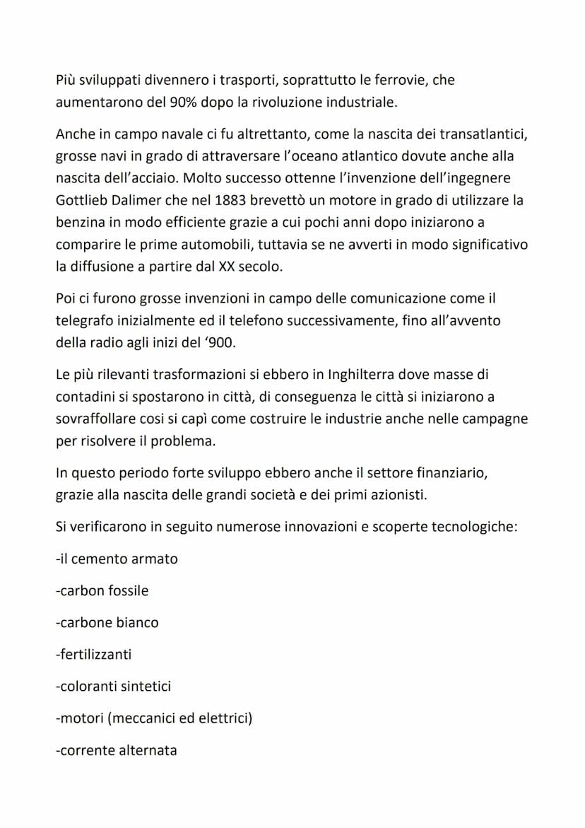 Storia:2^ Rivoluzione industriale
La seconda rivoluzione industriale è una fase della storia di sviluppo
prettamente industriale che si venn