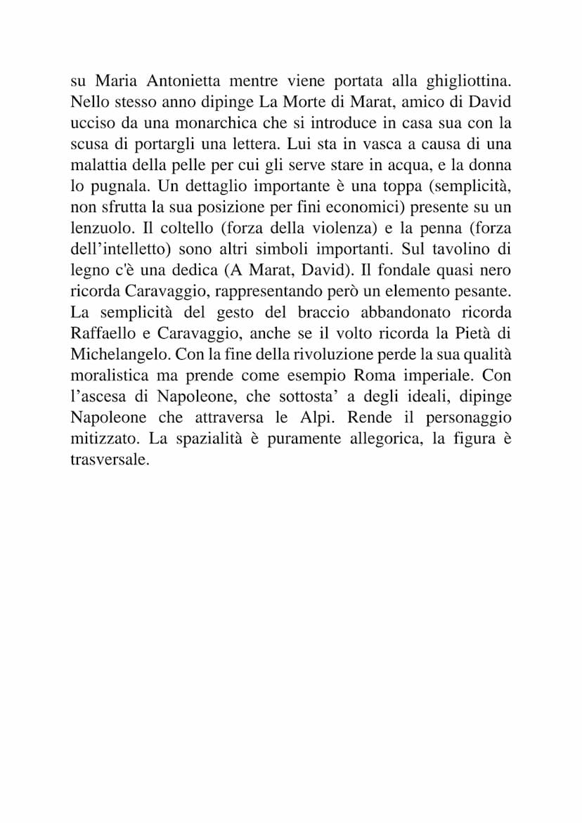 Jean-Louis DaVID
Jean-Louis David risulta essere uno dei casi emblematici di
pittori che iniziano la loro formazione attraverso pittori
Roco
