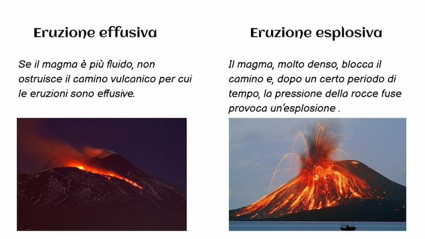 VULCANI E
TERREMOTI
Denisa E. CHE COS'È UN
UN VULCANO?
Un vulcano è una frattura della crosta terrestre da cui fuoriesce la lava che è
forma