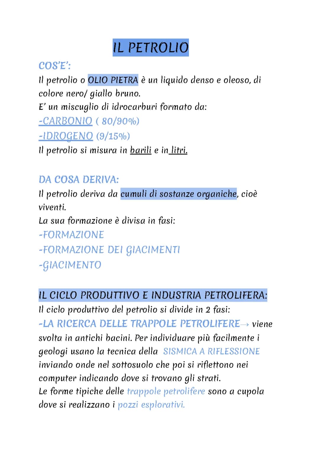 Cos'è il Petrolio, Come si Forma ed Estrae - Info per Bambini