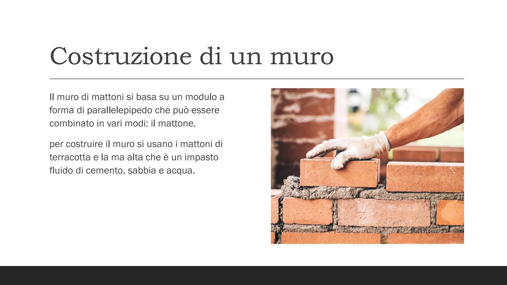 int is
100
50-
LA CASA STRUTTURE VERTICALI
Strutture verticali:
I muri portanti e un muro di Fondazione e di elevazione.
I muro di Fondazion