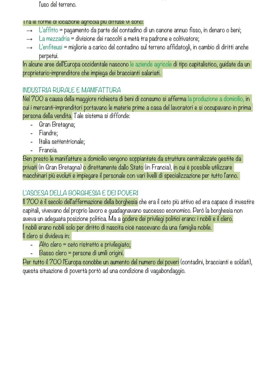 # LA SOCIETA DI ANCIEN REGIME

L'ANDAMENTO DEMOGRAFICO E L'EVOLUZIONE DELLA FAMIGLIA

Le strutture sociali delle monarchie settecentesche pr