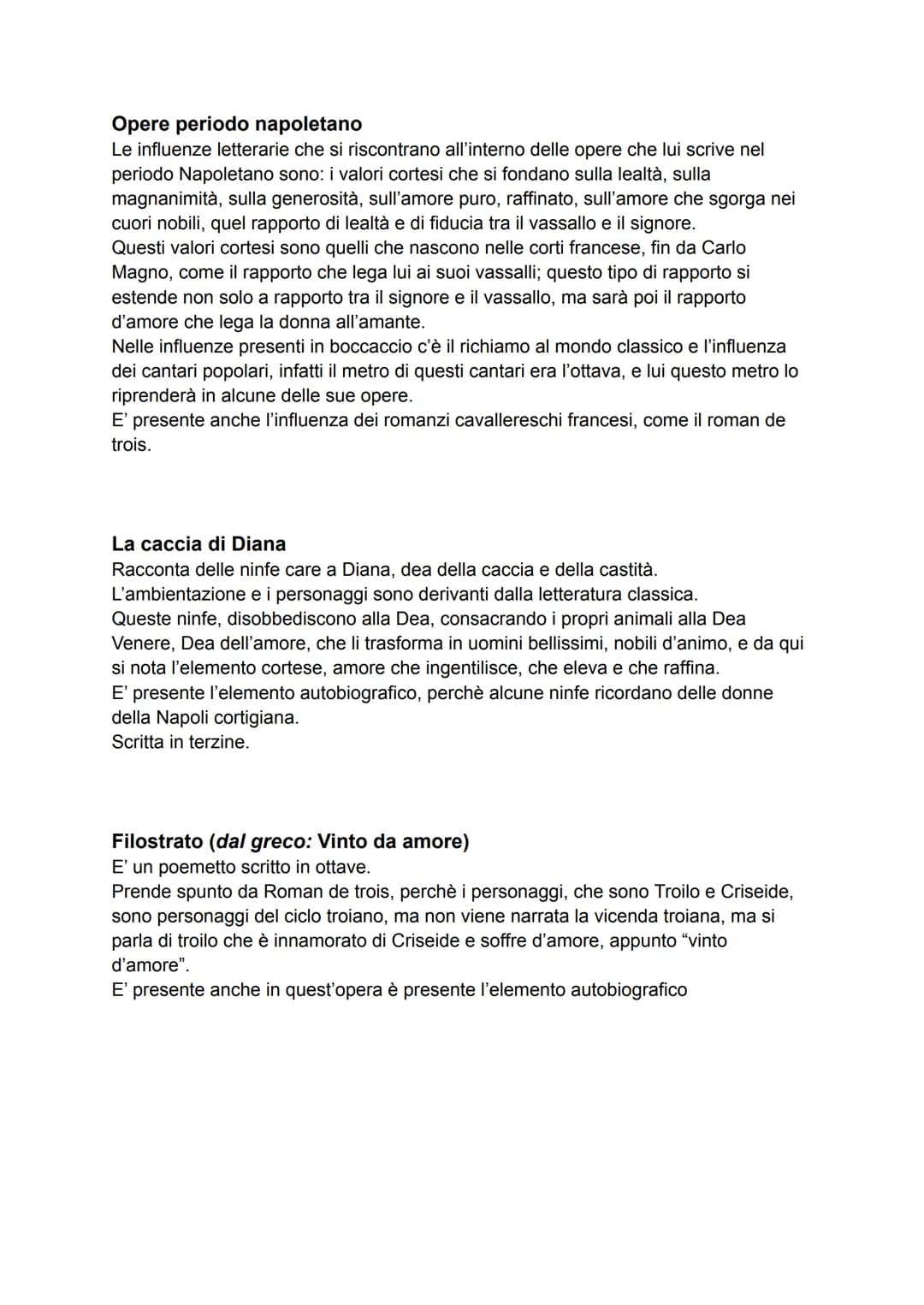 VITA
Boccaccio, Dante e Petrarca sono i 3 padri della letteratura italiana.
Boccaccio ammira molto Dante e Petrarca; considera Dante come il