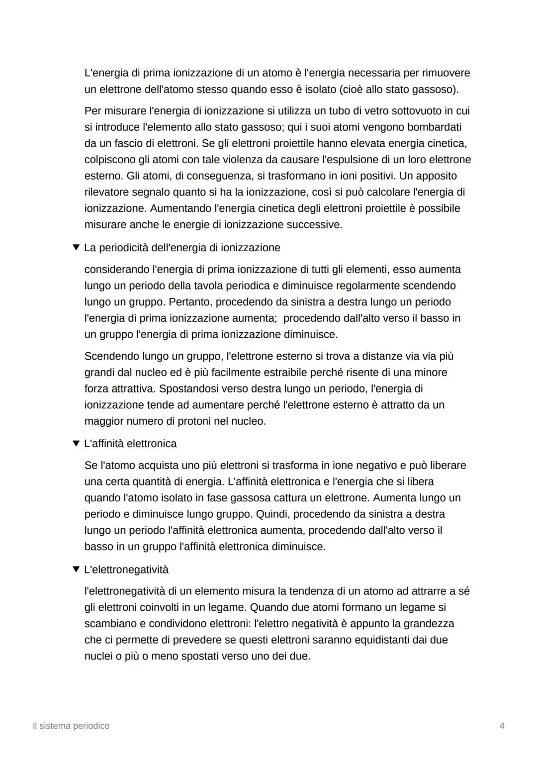 Il sistema periodico
Verso il sistema periodico
Alla fine del 700 gli elementi conosciuti sono solo 22 ma trent'anni dopo arrivano a
55.
• L