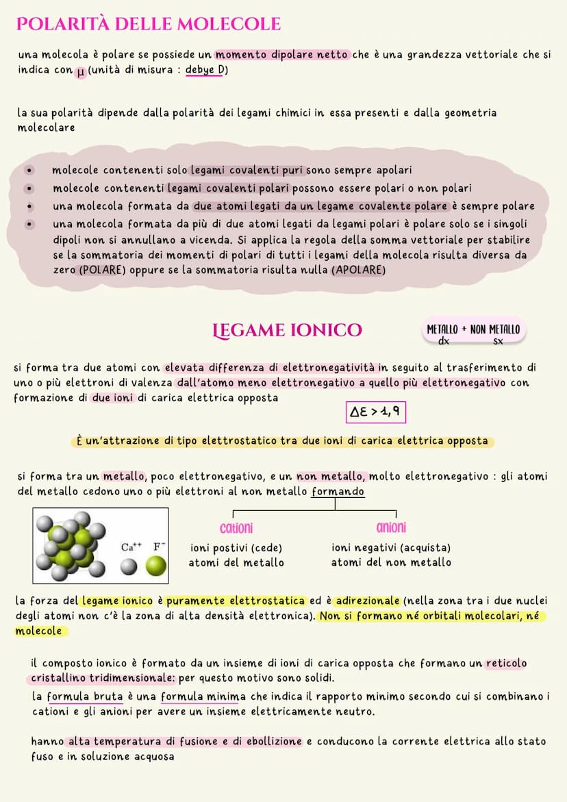 Ilegami chimici
nella formazione dei legami chimici sono coinvolti solo gli elettroni contenuti nel livello energetico
più esterno, chiamati