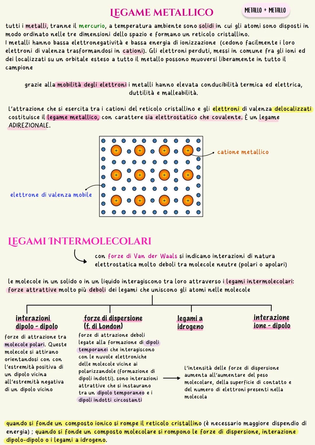 Ilegami chimici
nella formazione dei legami chimici sono coinvolti solo gli elettroni contenuti nel livello energetico
più esterno, chiamati