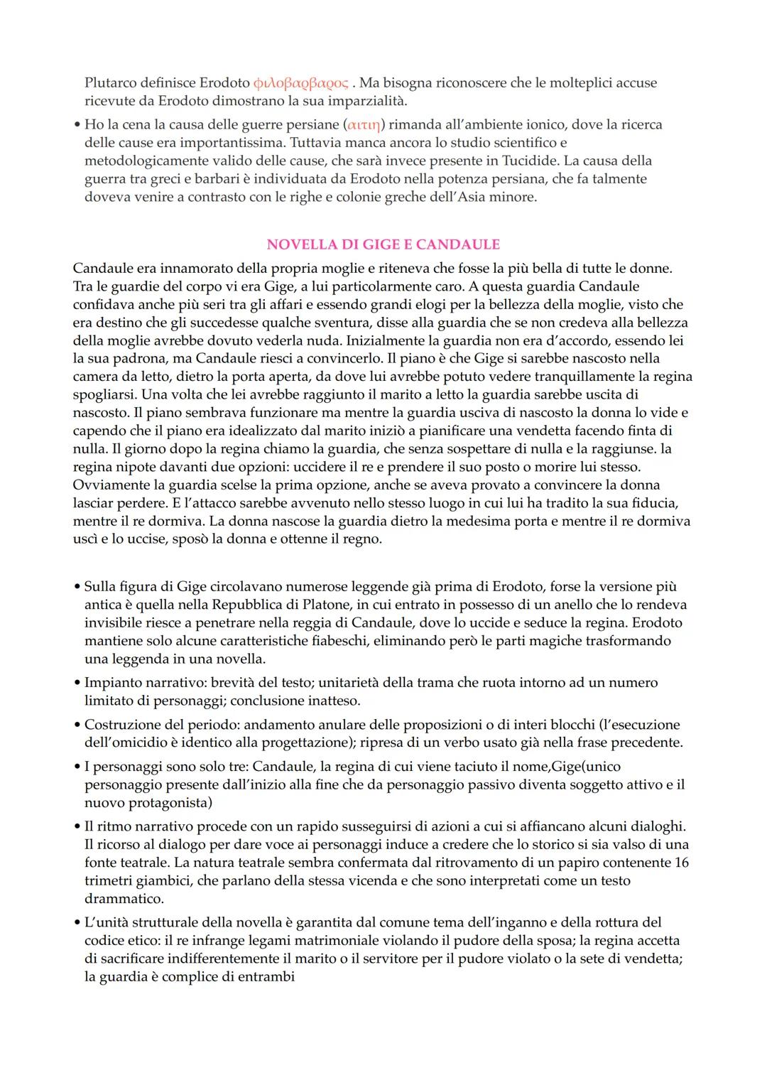 LA STORIOGRAFIA
Nasce nel VI secolo a.C. nella Ionia. È un genere letterario che racconta gli eventi passati
soprattutto di natura politica 