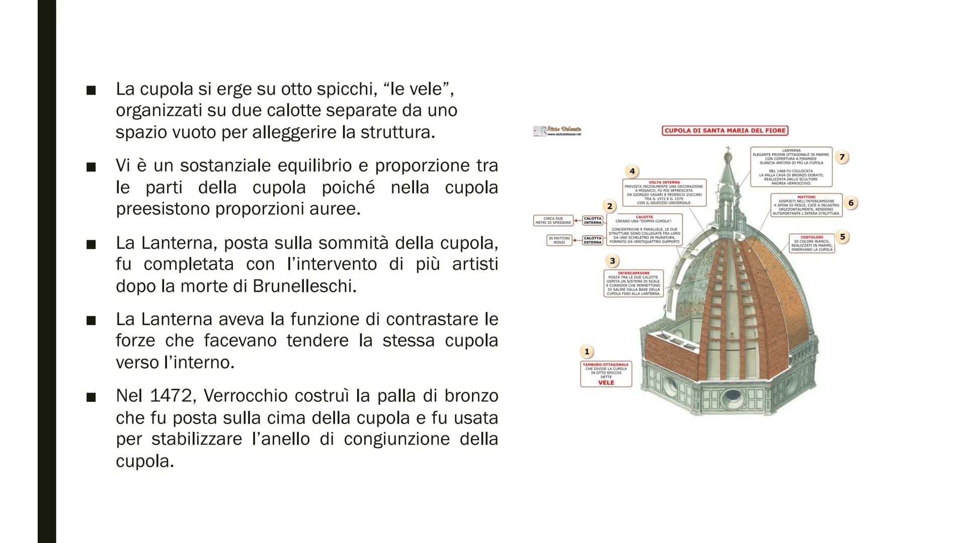 IL RINASCIMENTO
FIORENTINO Filippo Brunelleschi
Filippo Brunelleschi nasce a Firenze nel 1377 e
muore il 15 aprile del 1446. Fu uno dei prim