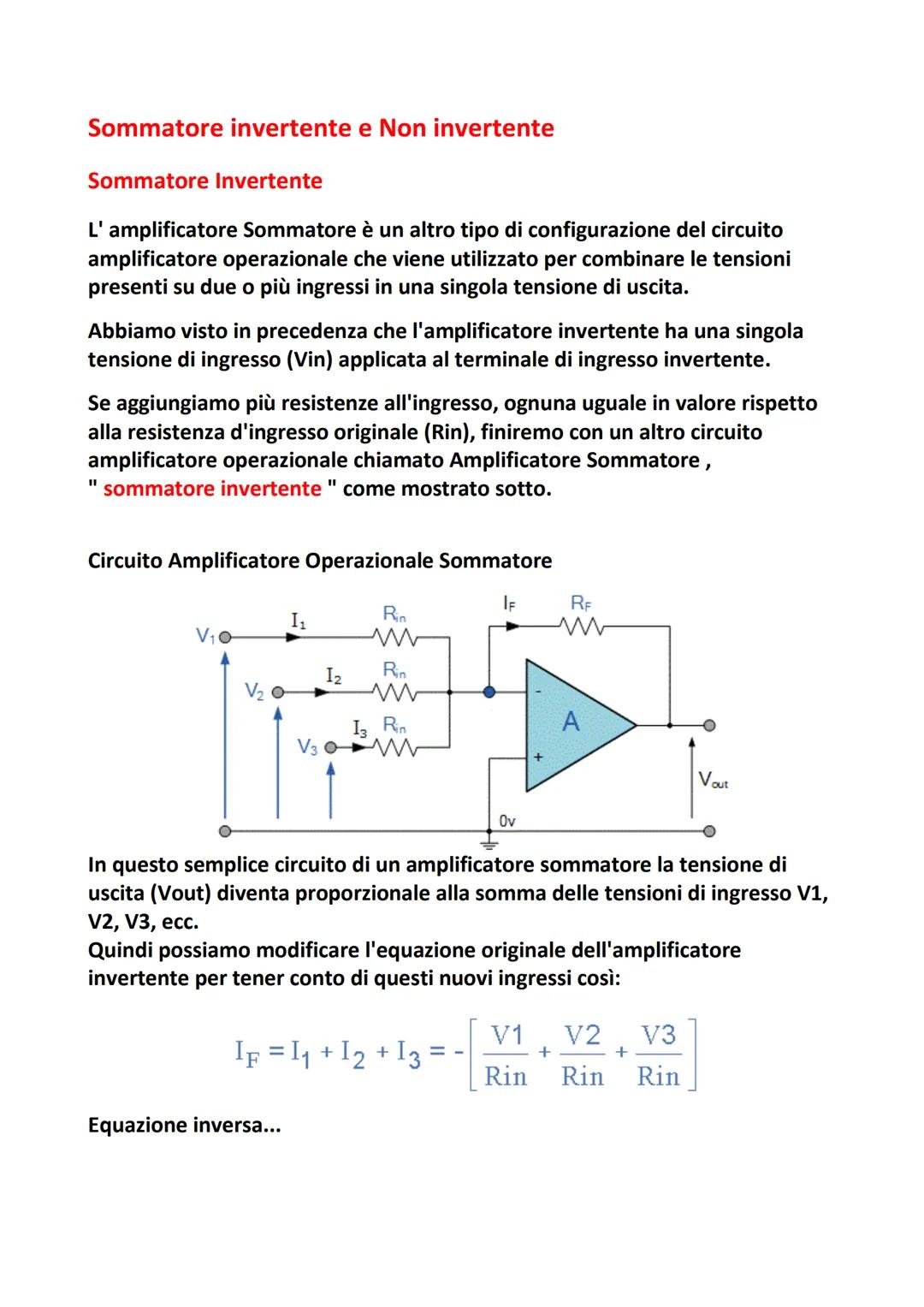 Amplificatore operazionale
Un Amplificatore Operazione (nome abbreviato A.O. oppure Op-Amp) è un
dispositivo utilizzato in elettronica per r