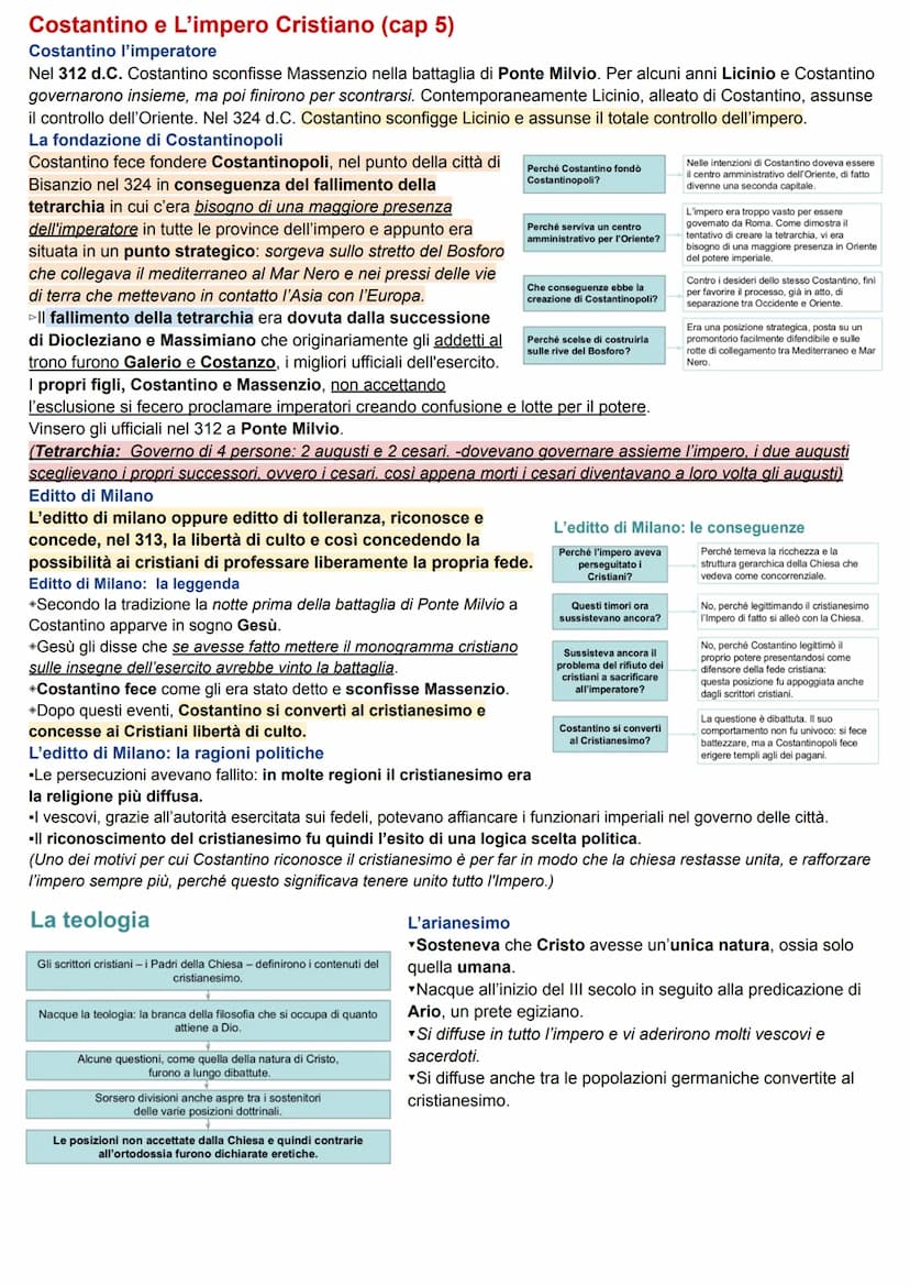 Augusto e la Dinastia Giulio-Claudia
Ottaviano garantisce la pace
(cap. 1)
p.22
Grazie alla vittoria di Ottaviano su Antonio e la conquista 