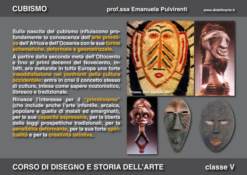 CUBISMO
prof.ssa Emanuela Pulvirenti
18. IL CUBISMO
CORSO DI DISEGNO E STORIA DELL'ARTE
www.didatticarte.it
classe V CUBISMO
prof.ssa Emanue