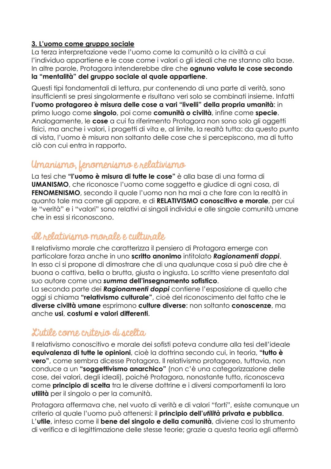 I sofisti
1. L'arte della sofistica
Nella Grecia arcaica il termine "sofista" era sinonimo di "saggio". A partire dal V
secolo a.C. nell'Ate