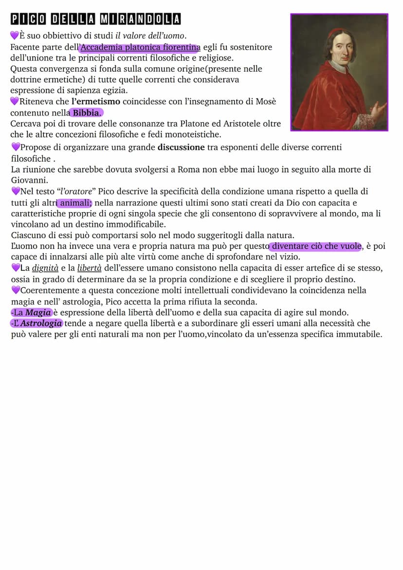 NICOLA CUSANO
E' uno dei principali protagonisti del ritorno al platonismo;
Origini tedesche, Cusano fu coinvolto negli incontri in Italia t