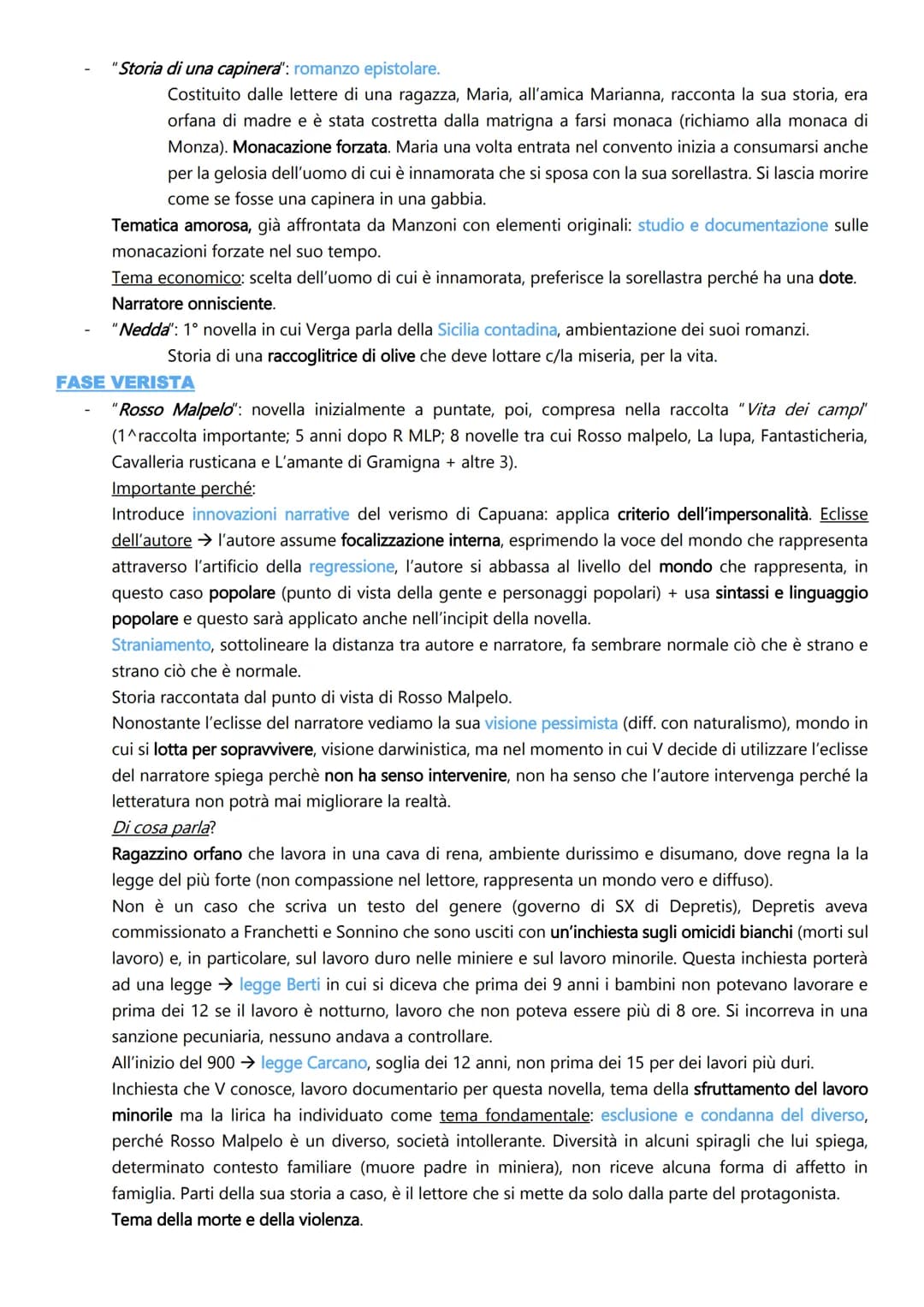 GIOVANNI VERGA
È il principale esponente del verismo, più importante movimento che inaugura la letteratura dell'Italia unita.
Importanza di 