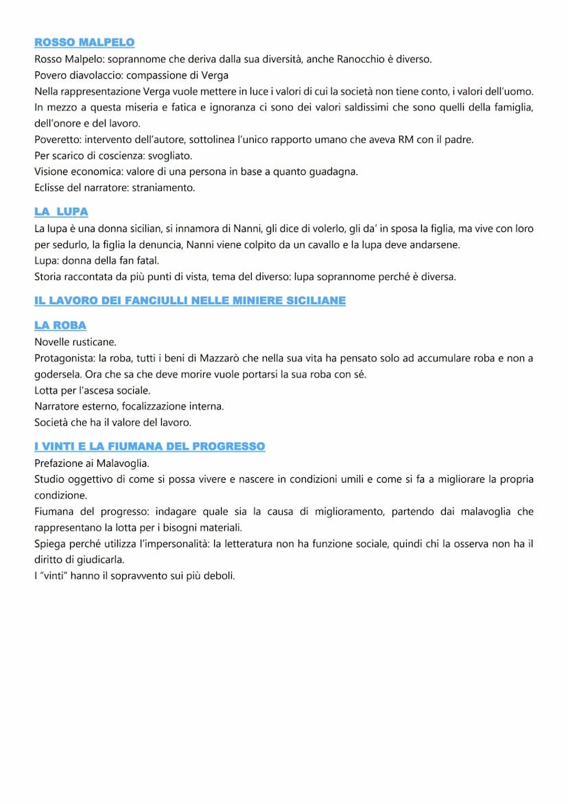 GIOVANNI VERGA
È il principale esponente del verismo, più importante movimento che inaugura la letteratura dell'Italia unita.
Importanza di 