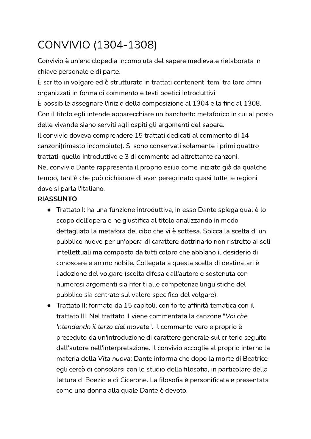 Convivio: Unveiling Dante Alighieri's Masterpiece