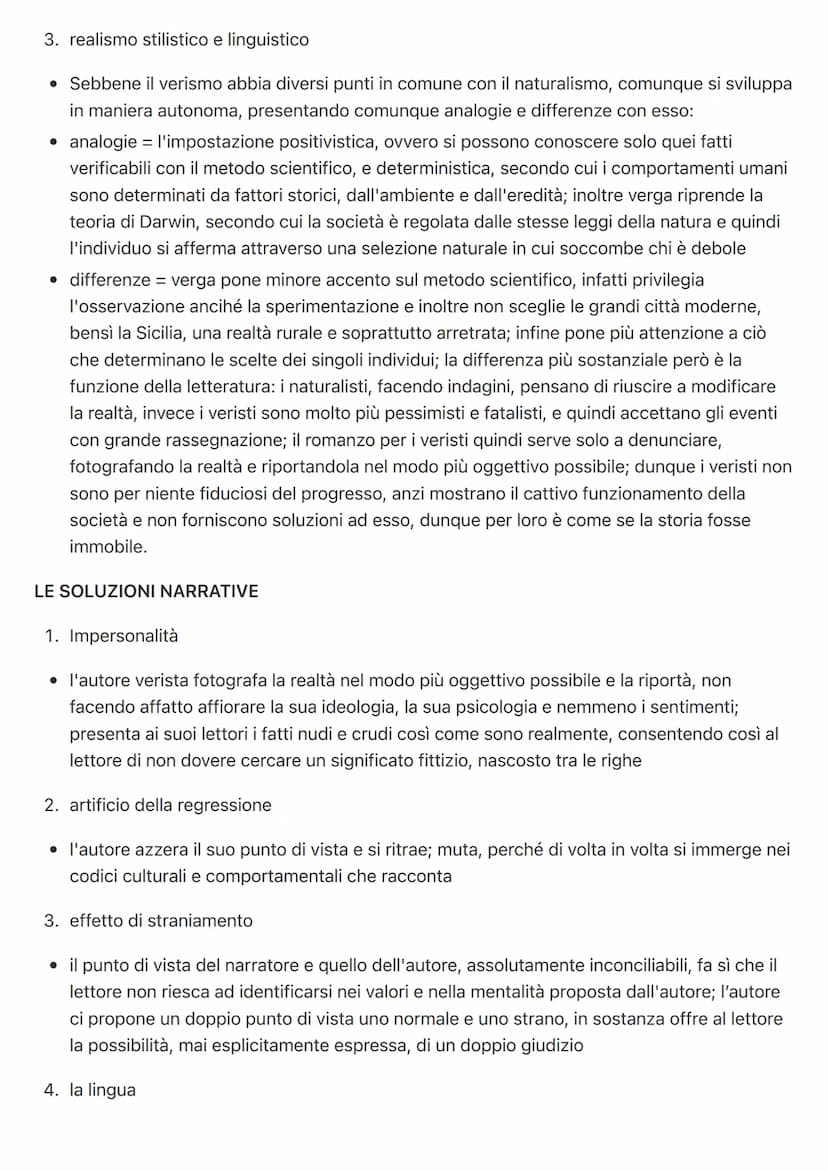 VERGA GIOVANNI
VERISMO E NATURALISMO CONFRONTO
• I protagonisti del verismo sono accomunati da diversi fattori:
1. vivono in modo problemati