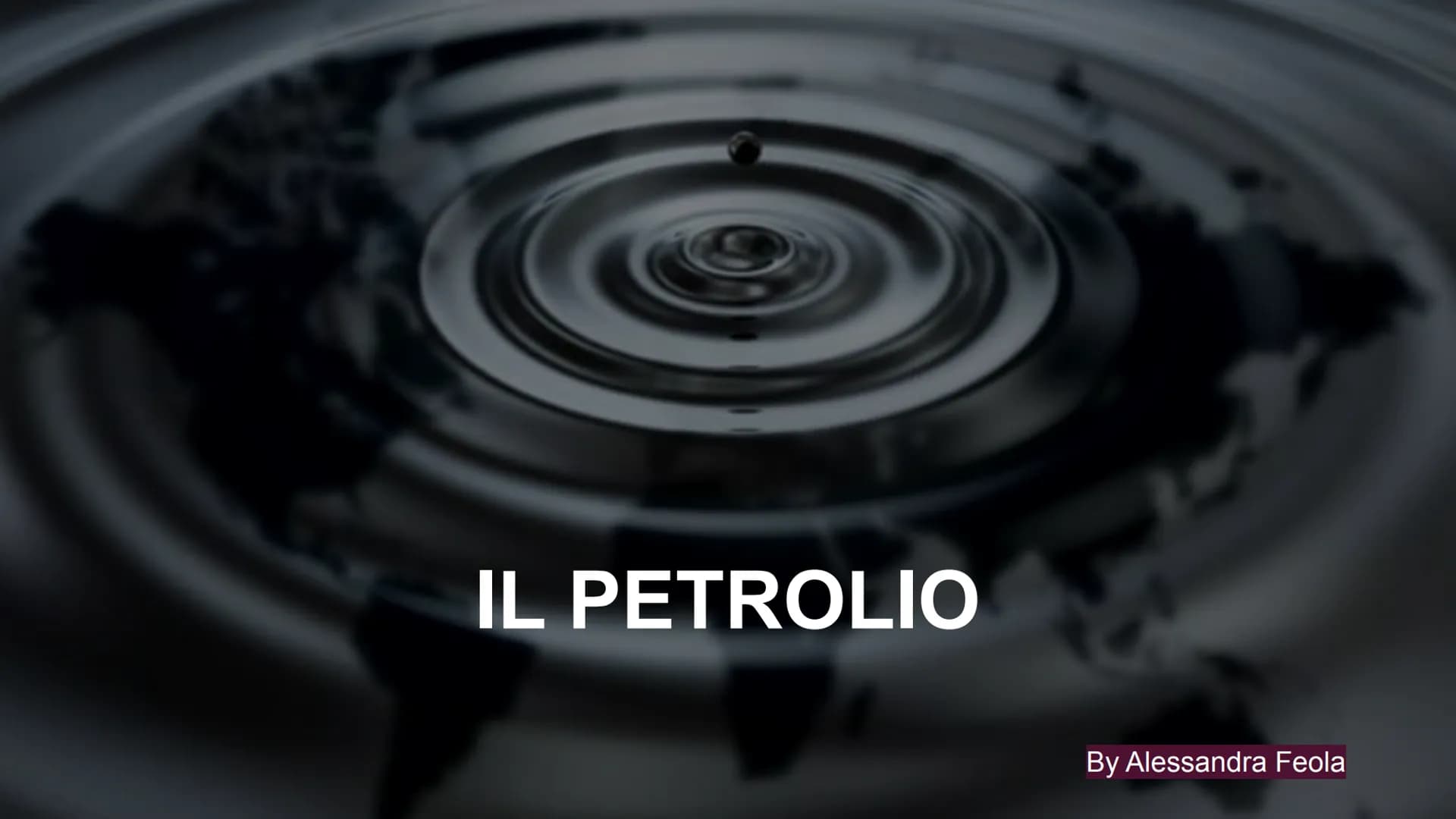IL PETROLIO
By Alessandra Feola INDICE
CHE COS'È IL PETROLIO
LE MATERIE FOSSILI
COME SI FORMA IL PETROLIO
POZZI PETROLIFERI
ESTRAZIONI
TRASP