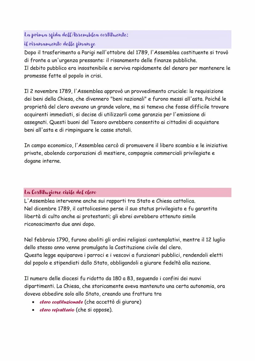 # La crisi dell'Antico regime in Francia

Nel Settecento la Francia si era caratterizzata per il potere monarchico assoluto, e il
sistema po