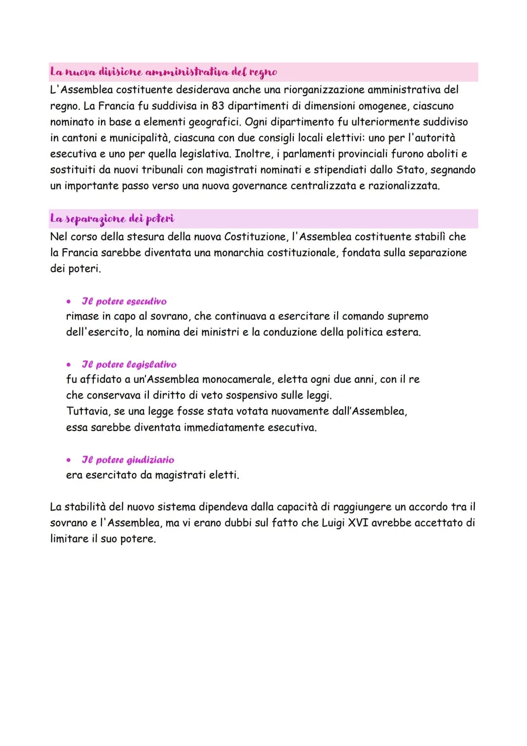 # La crisi dell'Antico regime in Francia

Nel Settecento la Francia si era caratterizzata per il potere monarchico assoluto, e il
sistema po