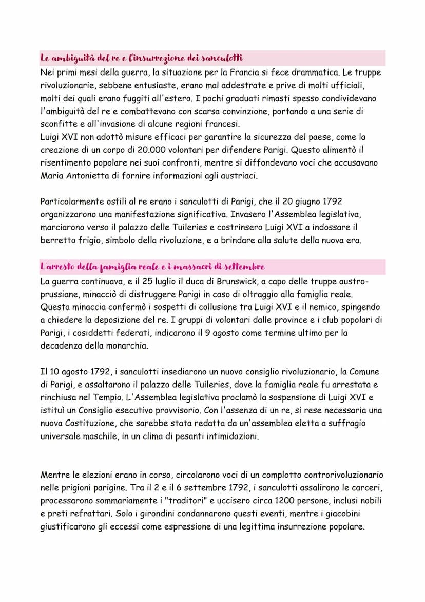 # La crisi dell'Antico regime in Francia

Nel Settecento la Francia si era caratterizzata per il potere monarchico assoluto, e il
sistema po