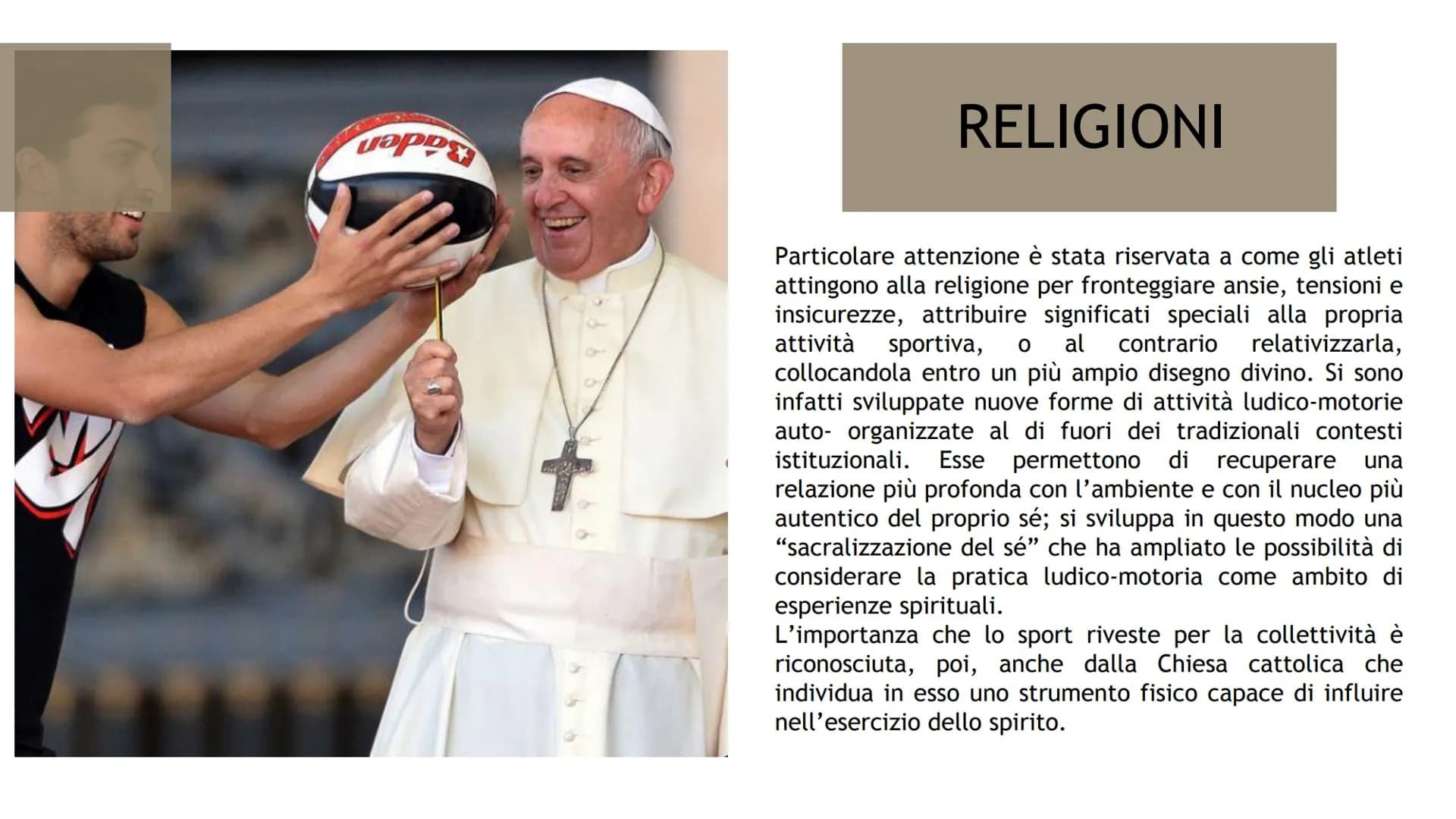 SPORT E
INTEGRAZIONE
Faccendini Alice - 2A Bio
料 LO SPORT COME STRUMENTO D'INTEGRAZIONE
Nelle scienze sociali, con il termine
integrazione s