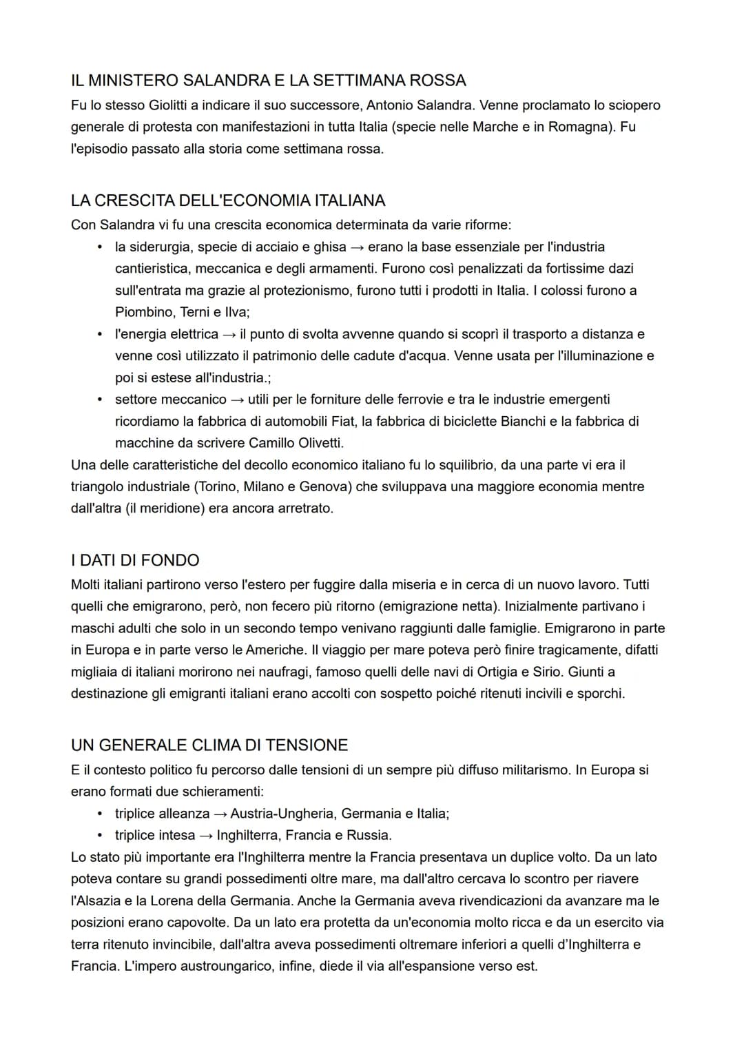 ETA' GIOLITTIANA
LA MORTE DI UMBERTO I E IL MINISTERO ZANARDELLI
L'Italia degli ultimi anni dell'800 era stata segnata da una crisi politica