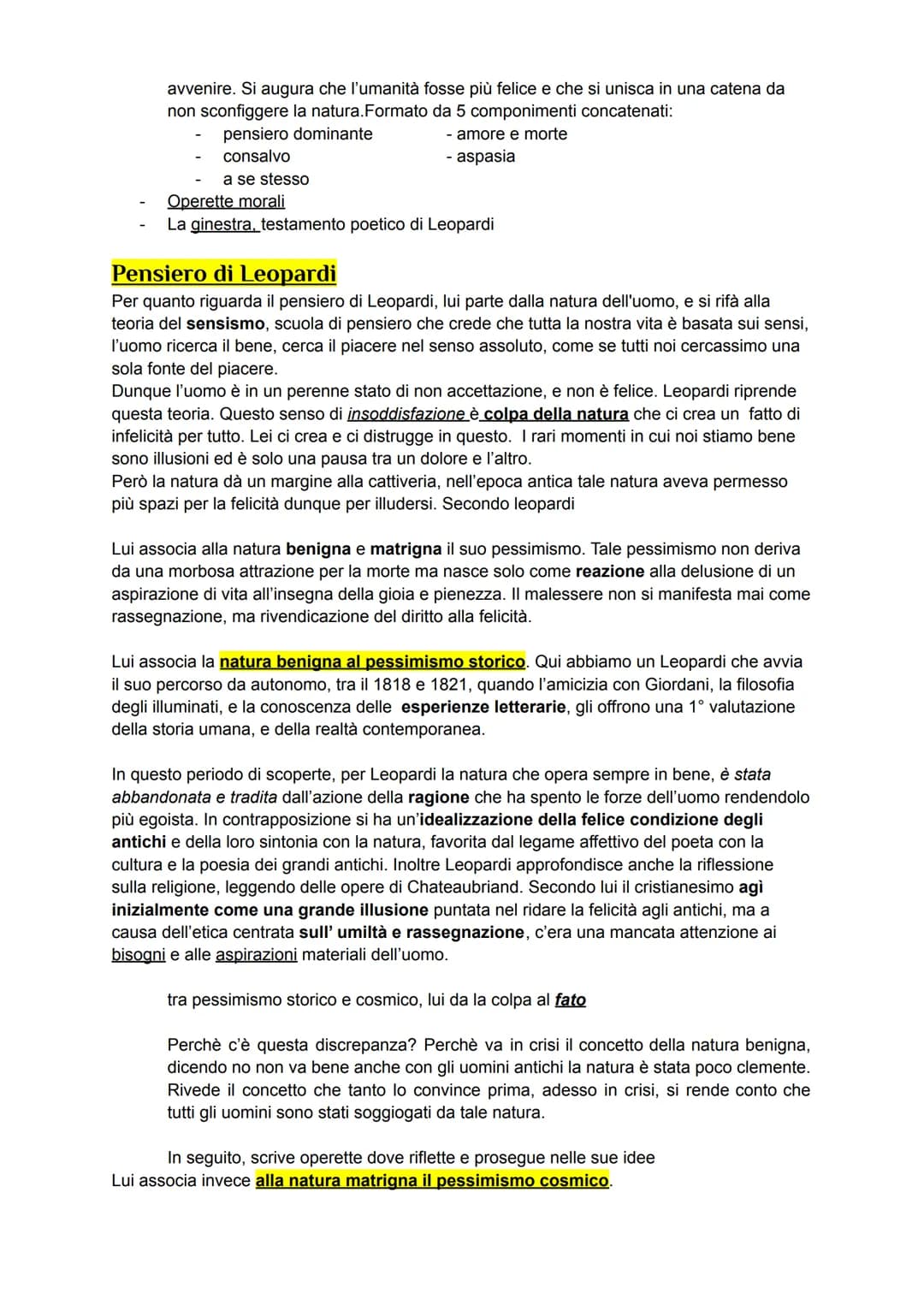 LEOPARDI
29.06.1790 Recanati, marche non era una località turistica. Borgo che era di proprietà
pontificia, tutti viveva in uno stato vecchi