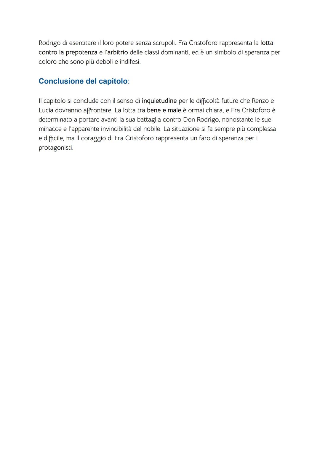 I promessi sposi
Capitolo 1
Il Capitolo 1 dei Promessi Sposi di Alessandro Manzoni introduce i due protagonisti
principali, Renzo Tramaglino