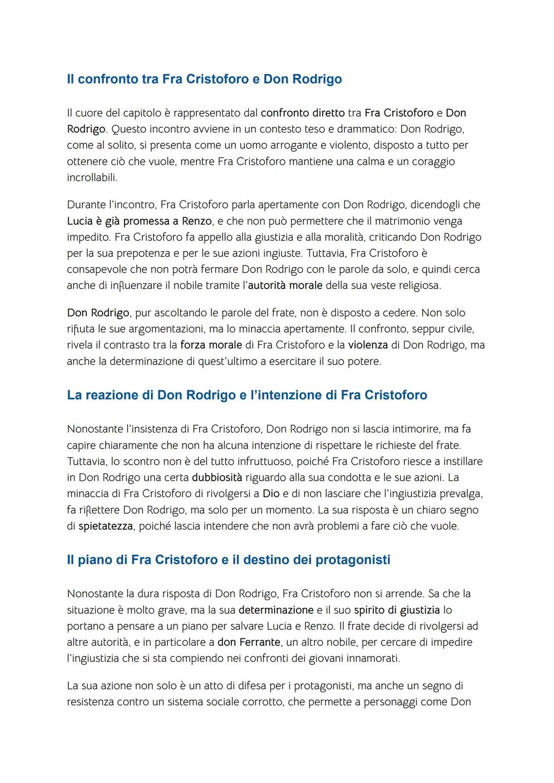 I promessi sposi
Capitolo 1
Il Capitolo 1 dei Promessi Sposi di Alessandro Manzoni introduce i due protagonisti
principali, Renzo Tramaglino