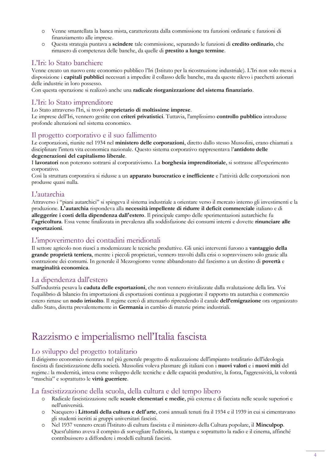 LA COSTRUZIONE DELLA DITTATURA FASCISTA IN ITALIA
Due regimi politici nuovi
Tra il 1921 e il 1922 si affermarono in Italia e in Russia due r