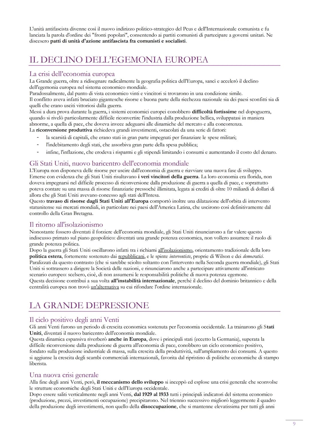 LA COSTRUZIONE DELLA DITTATURA FASCISTA IN ITALIA
Due regimi politici nuovi
Tra il 1921 e il 1922 si affermarono in Italia e in Russia due r
