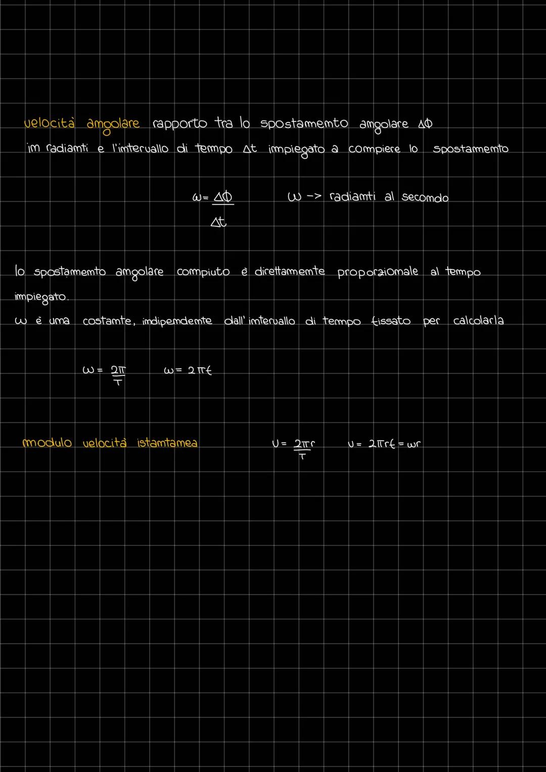 MOTO circolare umiforme
um corpo che percorre uma traiettoria circolare com velocità vettoriale istamtamea
com modulo Costante, compie um mo