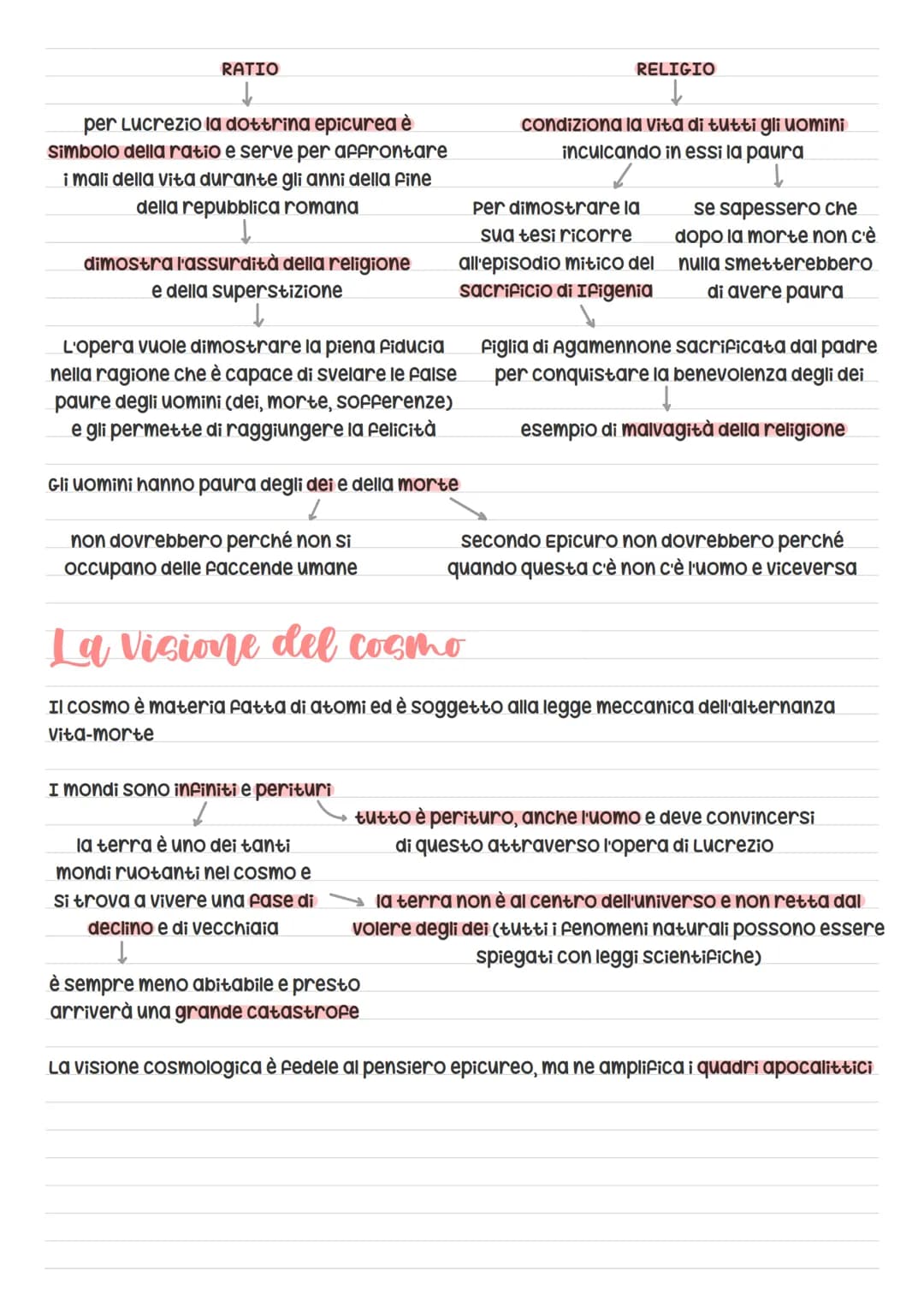 Lucrezio
Tito Lucrezio caro nacque tra il 96 e il 94 a.c. probabilmente in campania e morì tra il 53 e il
51 a.c.
segue le orme di cicerone 