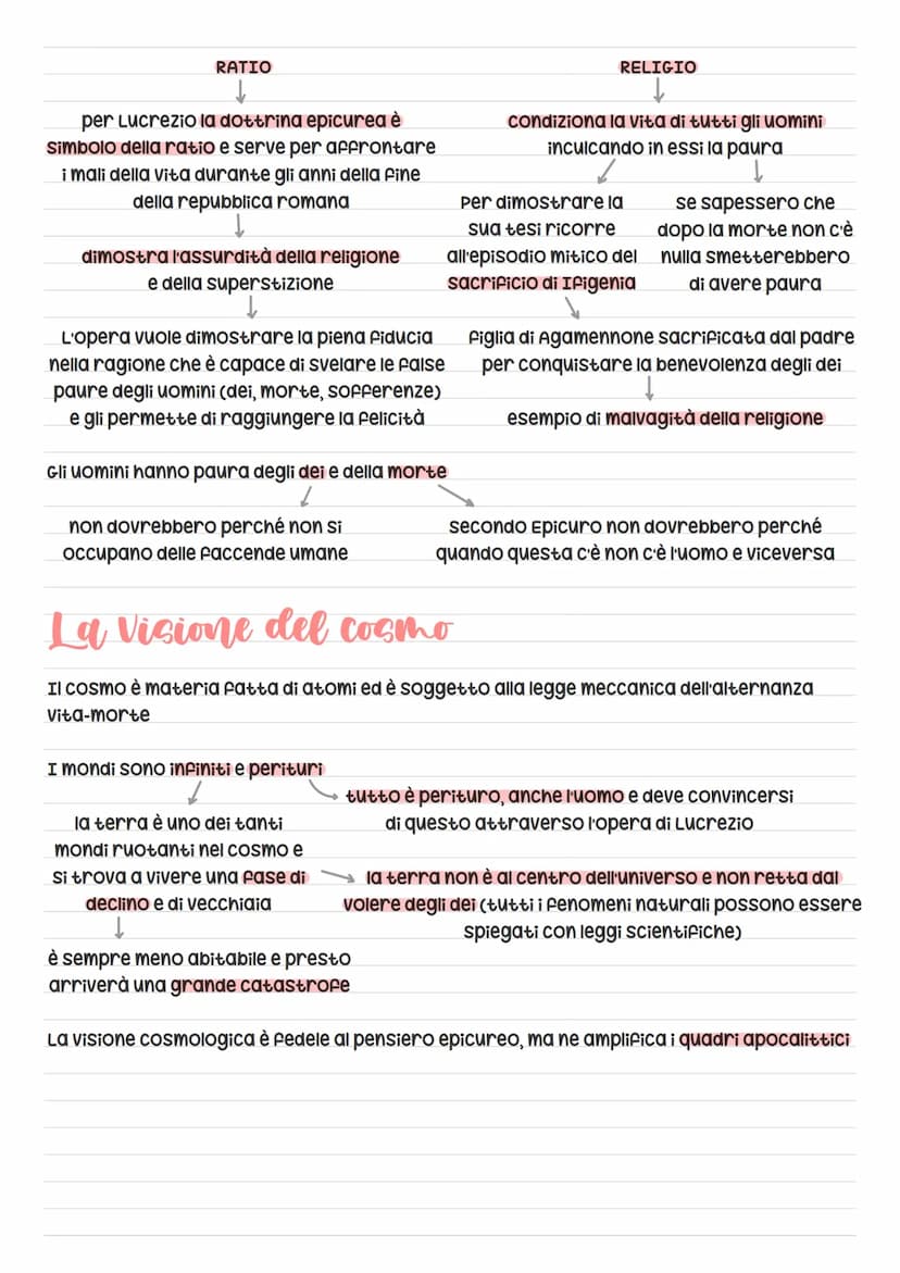 Lucrezio
Tito Lucrezio caro nacque tra il 96 e il 94 a.c. probabilmente in campania e morì tra il 53 e il
51 a.c.
segue le orme di cicerone 